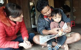Ghi nhanh: Kỳ lạ bé 3 tuổi người Vân Kiều đọc vanh vách chữ và số