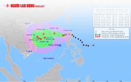 Bão Trami đang di chuyển nhanh, người dân khu vực nào cần sơ tán?