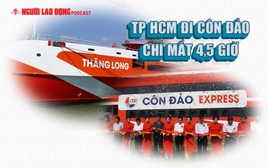 TP HCM đi Côn Đảo bằng tàu cao tốc chỉ mất 4,5 giờ 