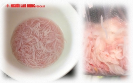 Xác định nguyên nhân mẫu bún đổi màu đỏ ở Đà Nẵng