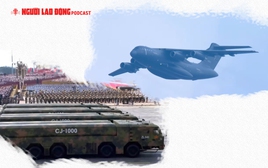 Loạt vũ khí “khủng” lộ diện tại lễ duyệt binh của Trung Quốc