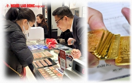 Giá vàng lao dốc không phanh, giảm thêm 1 triệu đồng/lượng