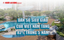 Dân số siêu giàu của Việt Nam tăng 82% trong 5 năm