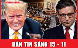 Bản tin sáng 15-11: Đảng Cộng hòa "nắm luôn Hạ viện", ông Trump có mọi đòn bẩy quyền lực