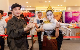 Lần đầu cặp đôi mèo "xấu nhất thế giới" có mặt tại TP HCM