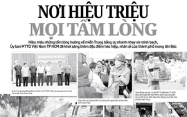 Báo in ngày 27-11: Thương lắm ngày đến trường sau lũ dữ