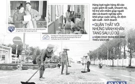 Báo in Người Lao Động 28-11: Ngân hàng đồng loạt trợ giúp vùng bão lũ