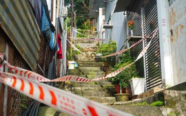 VIDEO: Hiện trường nguy cơ sạt lở, Vũng Tàu di dời 81 người trong đêm