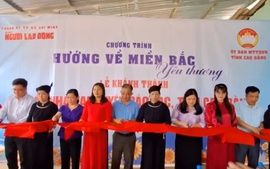 Cao Bằng: Khánh thành 20 căn nhà nghĩa tình từ Báo Người Lao Động