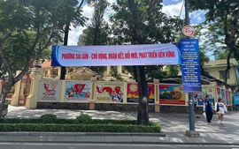 Hình ảnh tươi tắn tại nhiều phường xã mới ở TP HCM sáng nay
