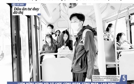 Báo in Người Lao Động 3-4: TP HCM sớm triển khai miễn phí xe buýt