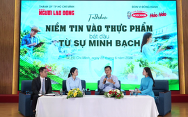 Niềm tin vào thực phẩm bắt đầu từ sự minh bạch