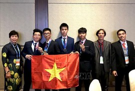 Việt Nam giành HCV Olympic thiên văn học và vật lý thiên văn quốc tế Việt Nam giành HCV Olympic thiên văn học và vật lý thiên văn quốc tế