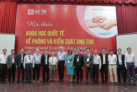 Hội thảo quốc tế về Phòng chống và Kiểm soát Ung thư tại ĐH Duy Tân Hội thảo quốc tế về Phòng chống và Kiểm soát Ung thư tại ĐH Duy Tân
