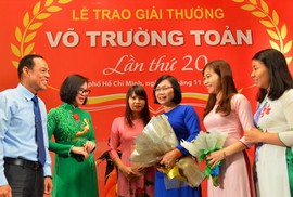 50 nhà giáo nhận giải thưởng Võ Trường Toản năm 2018 50 nhà giáo nhận giải thưởng Võ Trường Toản năm 2018
