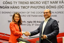 Trend Micro tăng cường bảo mật thông tin cho khách hàng của OCB Trend Micro tăng cường bảo mật thông tin cho khách hàng của OCB