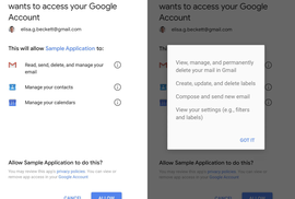 Google lên tiếng vụ bên thứ ba đọc email người dùng Gmail Google lên tiếng vụ bên thứ ba đọc email người dùng Gmail