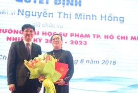 Trường ĐH Sư phạm TP HCM có nữ hiệu trưởng đầu tiên Trường ĐH Sư phạm TP HCM có nữ hiệu trưởng đầu tiên