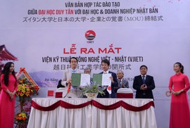 ĐH Duy Tân ra mắt Viện Kỹ thuật công nghệ Việt – Nhật ĐH Duy Tân ra mắt Viện Kỹ thuật công nghệ Việt – Nhật