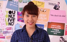 Cô giáo xinh xắn dạy tiếng Anh qua bài hát