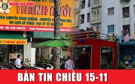 Bản tin chiều 15-11: Cháy chung cư Đà Nẵng | Thu hồi giấy phép 21 nhà xe ở TP HCM