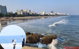 CLIP: Khó tin hình ảnh về biển Sầm Sơn - "mỏ vàng" du lịch Thanh Hóa