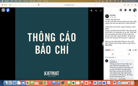 KATINAT sa thải nhân viên vì nội dung đùa cợt trên tem dán thức uống