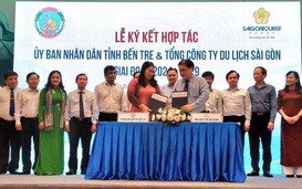 Nhiều nội dung ký kết quan trọng giữa Saigontourist Group và tỉnh Bến Tre