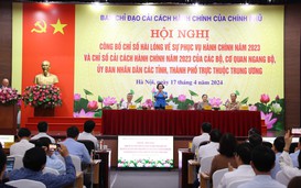 Bộ nào xếp cuối bảng về chỉ số cải cách hành chính năm 2023?