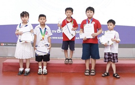 Đam mê khoa học, nam sinh lớp 2 giành giải nhất hội thi STEM Hà Nội