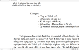 TP HCM yêu cầu xử lý nghiêm các hoạt động tư vấn du học, đào tạo nghề vi phạm pháp luật