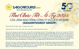 Saigontourist Group vui Tết sớm