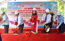 Khởi công dự án thoát nước hơn 350 tỉ đồng ở TP HCM