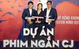 Thanh Thúy - Đức Thịnh đưa con đến cuộc thi phim ngắn