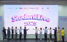Khởi động "Đấu trường chốt đơn – StudentLive":
Sân chơi cho sinh viên mê livestream bán hàng