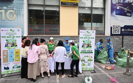 SeABank tổ chức “Ngày hội đổi rác lấy quà” - Lan tỏa lối sống xanh vì Hà Nội sạch đẹp