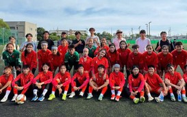 U20 nữ Việt Nam đến Nhật Bản, tích cực bước vào tập luyện
