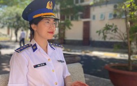 Nữ đại úy là tấm gương tiêu biểu của Cảnh sát biển Việt Nam