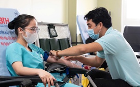 Hơn 150 người "hiến giọt máu đào - trao đời sự sống"