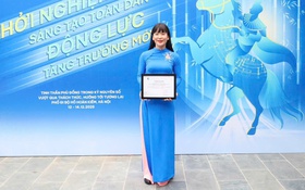 Bà Trịnh Thị Hồng Vân được vinh danh Doanh nhân Khoa học & Công nghệ tiêu biểu