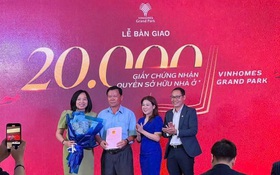 Cư dân Vinhomes Grand Park đón “cơn mưa” sổ hồng, thăng hạng giá trị vượt bậc