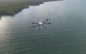 Tuyến giao hàng vượt biển đầu tiên bằng UAV ở Việt Nam