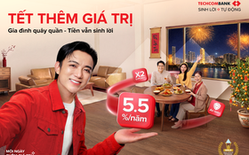 Tiền không thể ngủ yên dịp Tết - Techcombank Sinh Lời Tự Động giúp tối ưu tới 5,5%/năm