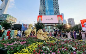 Vietcombank tiếp tục đồng hành cùng Đường hoa Nguyễn Huệ 2026, góp sắc xuân giữa lòng TP HCM