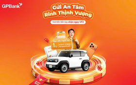 GPBank ưu đãi “mạnh tay” cho khách hàng gửi tiết kiệm, tăng tốc huy động vốn đầu năm 2026