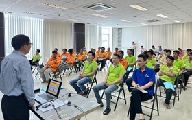 VWS huấn luyện an toàn lao động cho cán bộ, công nhân viên