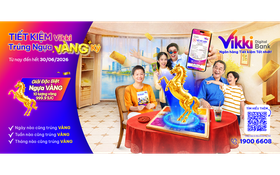 Tiết kiệm Vikki Trúng Ngựa Vàng ký: Săn vàng mỗi ngày với giải đặc biệt 10 lượng vàng