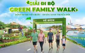 Giải đi bộ ba thế hệ Green Family Walk: Tuổi vàng, tuổi trẻ và tuổi thơ chung nhịp bước 