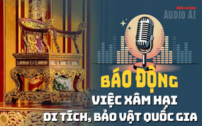 Audio AI: Báo động "đỏ" từ hàng loạt vụ xâm hại lăng mộ vua Lê Túc Tông đến ngai vua triều Nguyễn 