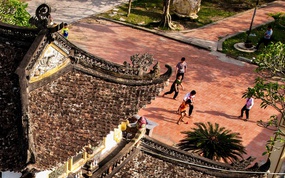 Nghè cổ trên 400 năm thờ nữ Thành hoàng làng và 11 tiến sĩ khoa bảng ở xứ Thanh